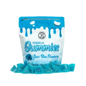 GUMMIES - SOUR BLUE RASPBERRY